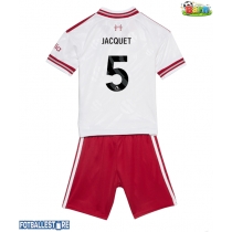 Liverpool Jeremy Jacquet #5 Bortedraktsett Barn 2026-27 Kortermet (+ Korte bukser)